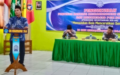 Pengukuhan PRM Se-Kecamatan Boja.