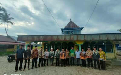 Dua PRM dan Masjid Taqwa di Wilayah Perbatasan Sumbar-Sumut dikunjungi PDM Pasaman Barat