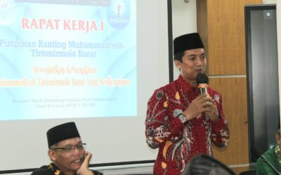 Rapat Kerja I PRM Tirtonirmolo Barat Perkenalkan Produk Baru: Saboen-Mu