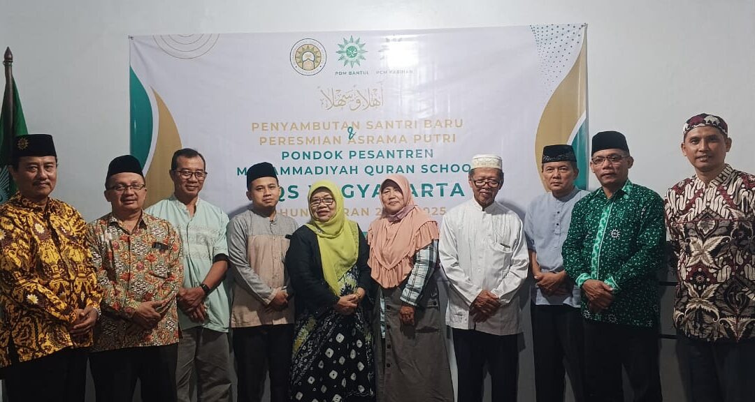 Pondok Pesantren Muhammadiyah Quran School (MQS) Yogyakarta Sambut Santri Baru Dan Resmikan Asrama Santri Putri