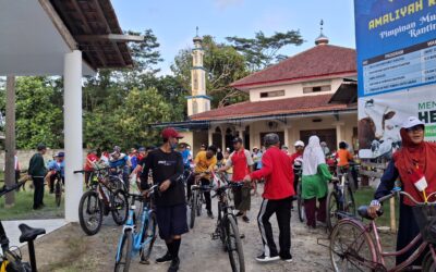 Gowes-Mu Merdeka PRM Tritih Wetan Meriahkan Ulang Tahun Kemerdekaan Republik Indonesia