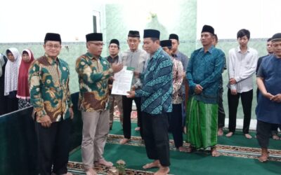 Pengukuhan Takmir Masjid Mujahidin, Begini Pesan Ketua PCM Kasihan