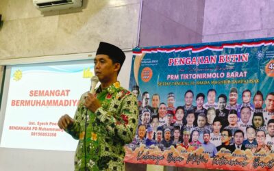 Ketua PRM Tirtonirmolo Barat: Ada Lima Jenis Ranting Muhammadiyah