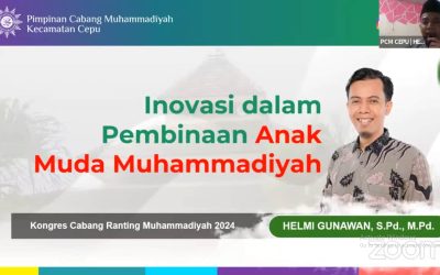 Transformasi Anak Muda Bersama PCM Cepu: Teknologi, Kepemimpinan, dan Karakter Islami