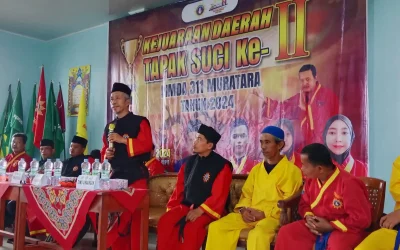 Ratusan Pesilat Tapak Suci Ikuti Kejurda II Pimda 311 Muratara