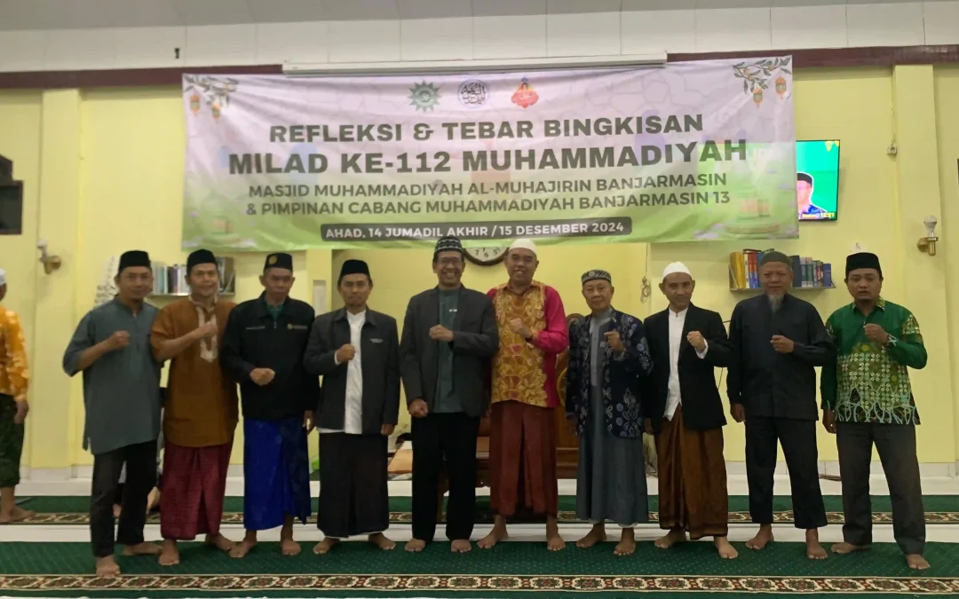 Pcm Banjarmasin 13 Perkuat Peran Muhammadiyah Di Milad Ke112 Refleksi Dan Aksi Nyata