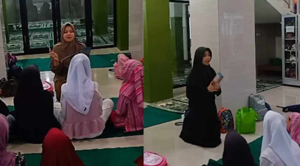 Meningkatkan Minat Baca Anak, Mahasiswa Mubaligh Hijrah UNISA Adakan Storytelling di Masjid Al-Muttaqien