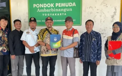 Jelang Iduladha 1446 H: PRM Tirtonirmolo Barat Lakukan Pengukuran Arah Kiblat Di Lokasi Salat Idul Adha