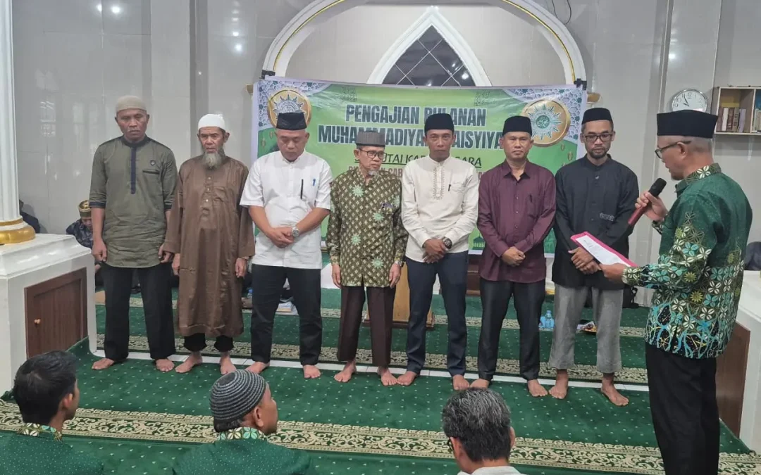 PCM Samboja Barat Dilantik, Muhammadiyah Kini Tersebar di 14 Kecamatan Kukar
