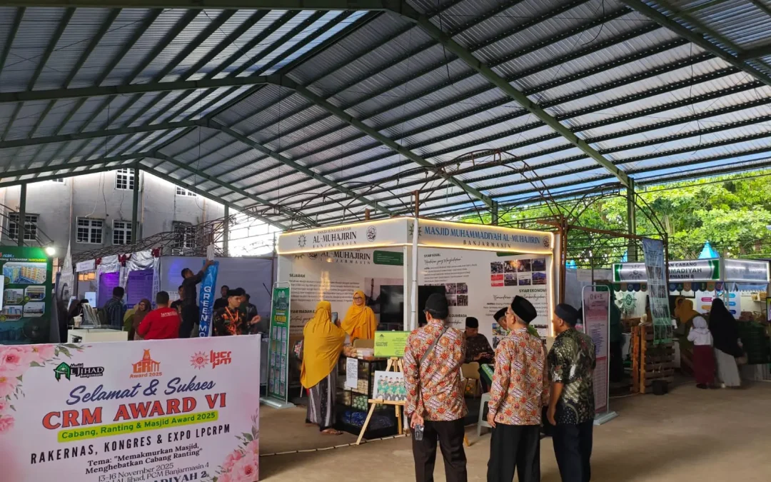 150-an Stand Cabang Ranting Masjid dan UMKM Meriahkan CRM Award VI Banjarmasin
