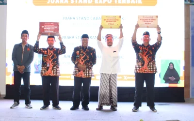 Inilah Tiga Stand Terbaik CRM Award VI Banjarmasin 🏆