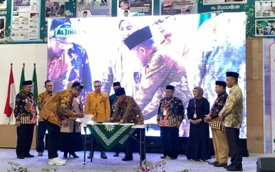 Masjid Al Jihad Banjarmasin Teken MoU dengan Bank Kalsel Luncurkan Aplikasi Ihsanul Barokah
