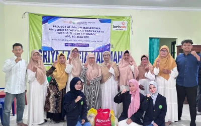 Mahasiswa Gizi UNISA Hadirkan Edukasi Gizi Lansia lewat Projek Al-Ma’un di Bantul