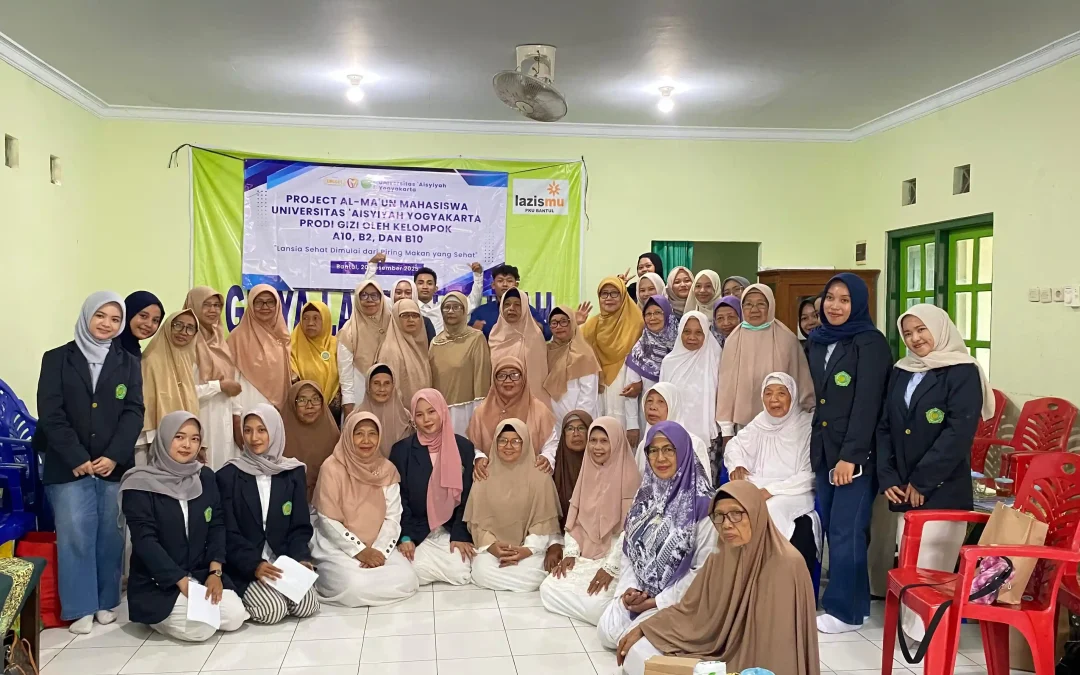 Proyek Al Ma'un UNISA Edukasi Gizi dan Spiritual untuk Lansia di Griya Lansia Halimah