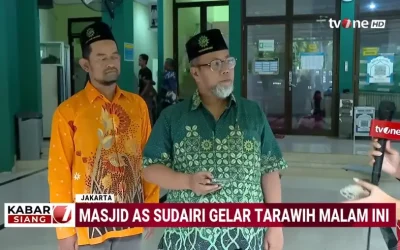 Masjid As-Sudairi Muhammadiyah Rawamangun Gelar Tarawih Perdana Malam Ini, Sambut 1 Ramadan 1447 H