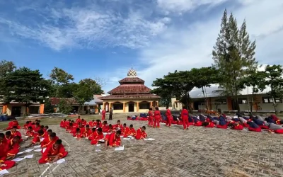 Ujian Kenaikan Tingkat Tapak Suci At-Tajdid: Tempa Fisik, Mental, dan Karakter Santri