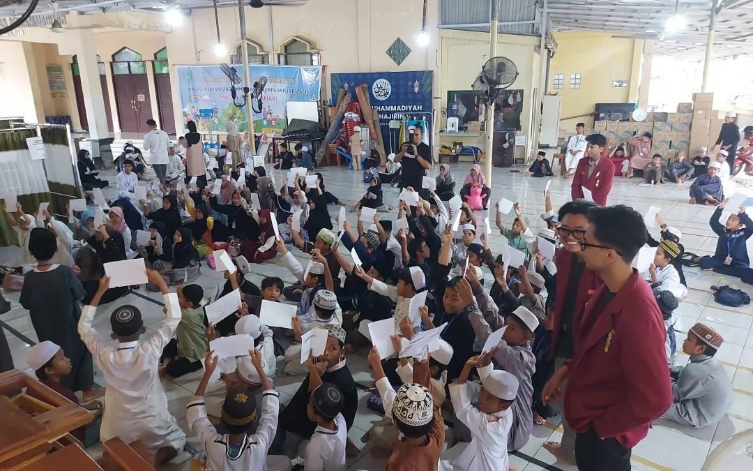 Didik Generasi Qur’ani, Pesantren Ramadan Masjid Muhamadiyah Al Muhajirin Diwarnai Materi dan Lomba Keislaman