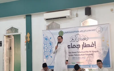 Mahasiswa Ma’had Sa’ad Bin Abi Waqqash UMP mengadakan Ifthor Jama’i