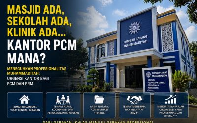 Masjid Ada, Sekolah Ada, Klinik Ada… Kantor PCM Mana?