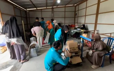 Mahasiswa UNISA Mengikuti Kegiatan Pengelolaan Sampah Lingkungan melalui Program Bank Sampah Masjid Al-Irsyad