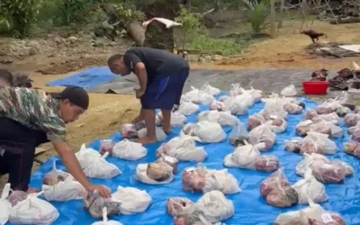 Gantikan Plastik dengan Besek, Mahasiswa Gizi UNISA Yogyakarta Kampanyekan Iduladha Ramah Lingkungan