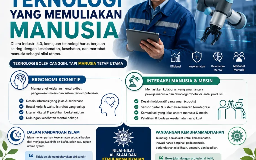 Menghadirkan Teknologi yang Memuliakan Manusia dalam Perspektif Al Islam dan Kemuhammadiyahan