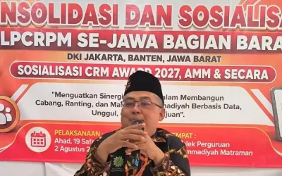 Konsolidasi LPCRPM: Perkuat Tata Kelola Digital dan Hidupkan Cabang Ranting sebagai Basis Gerakan Umat