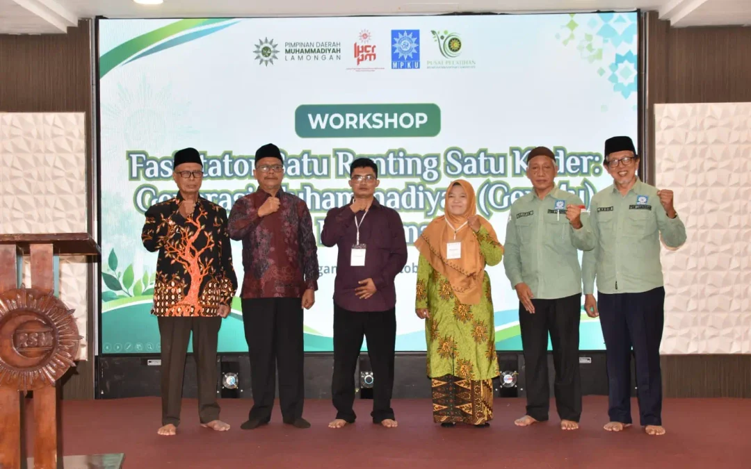 PDM Lamongan menggelar Pelatihan Fasilitator Satu Ranting Satu Kader