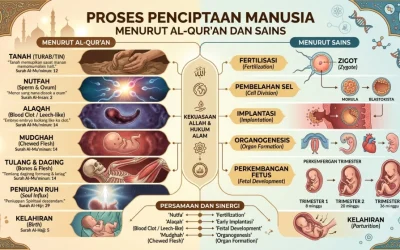 Proses Penciptaan Manusia: Antara Al Qur’an dan Sains
